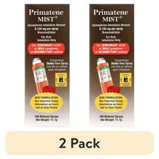 (2 pack) Primatene MIST Epinephrine Oral Inhalation Aerosol picture