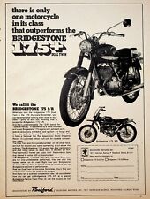 1969 Bridgestone 175 S/R Dual Twin - Vintage Motorcycle Ad picture