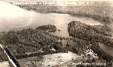 1940s MOUNTAIN VIEW N.Y. INDIAN LAKE 4-H CAMP DWIGHT CHURCH RPPC POSTCARD P6 picture