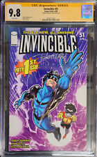 Ryan Ottley Signed Invincible #51  (2008) - CGC 9.8 only 6 on the CGC Census picture