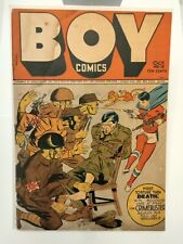 Boy Comics # 12 Lev Gleason, 10/1942 WW II Japanese bondage/torture cover picture