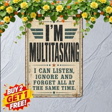 multitasking funny cool signs dcor picture