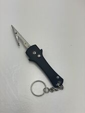 Mini Collectible Keychain Switchblade Flip Clip Alligator Memo Holder Tool picture