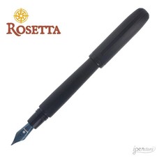 Rosetta Vulcan Fountain Pen, "Stealth" Matte Black picture