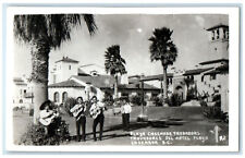 c1920's Trovadores Del Hotel Playa Ensenada BC Mexico RPPC Photo Postcard picture