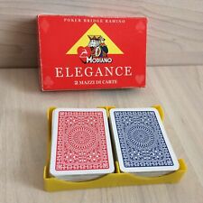Vintage MODIANO Elegance Trieste 2 Playing Cards Set Poker Game Made in Italy picture
