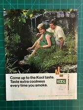1967 Kool Cigarettes Print Ad. 