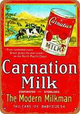 Metal Sign - Carnation Milk - Vintage Look Reproduction picture