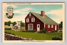 Danvers MA-Massachusetts, Historic Home Putnam Pantry Candies, Vintage Postcard picture