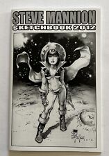 Steve Mannion Sketchbook 2012 RARE Fearless Dawn  (2012) Asylum Press Manga Size picture