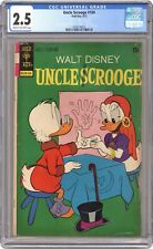 Uncle Scrooge #104 CGC 2.5 1973 Dell/Gold Key/Gladstone/Gemstone 4208146022 picture