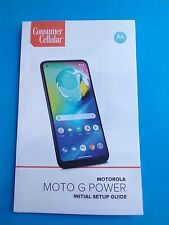 Motorola Moto G Power Setup Guide 18 Pgs Folded 5x8    100977 picture