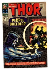Thor #134 VGF 5.0 1966 1st App High Evolutionary Jack Kirby Cover picture