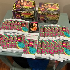 1991 ProSet Super Stars Musicards New Box + 28 Sealed Packs First Series Read picture