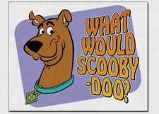 Scooby Doo Metal Tin Sign WWSD Cartoon Poster Kids Room Home Wall Decor #2374 picture