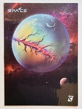 EXOPLANET #42 2025 Cardsmiths SPACE Galactic Edition Crystal Sparkle Holo picture