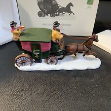 Dept. 56 Horse with Coach Dover Coach 1st Version Retired Dickens #6590-0 picture