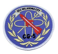 CG-5 USS Oklahoma City Patch –With hook and loop picture