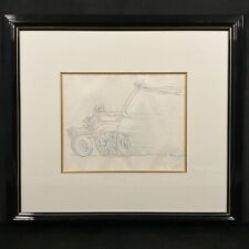 Vintage “WHACKY RACES” Original Production Drawing By Hanna Barbera Productions picture