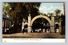 Chambersburg PA-Pennsylvania, Entrance To Dreamland, Vintage c1907 Postcard picture