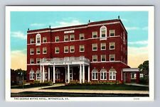 Wytheville VA-Virginia, The George Wythe Hotel, Advertisement, Vintage Postcard picture