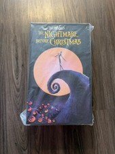 Disney The Nightmare Before Christmas Classic VHS Boxed Silk Touch Throw 50”x70" picture