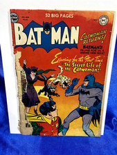 Batman (1940) #62 Secret Life Of Catwoman Origin Classic Cover Kane Sprang 0.5 picture