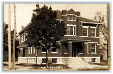 1914 New City Hall Ottawa Kansas KS Posted Antique RPPC Photo Postcard picture