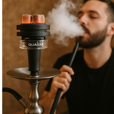 Quasar RAAS Hookah Head – Premium Heat Management, Modern Look, Aluminum Build picture