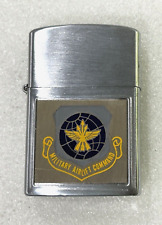 Vintage Lighter Noble Military Airlift Command Lighter K.Y.M.C.  Very Nice Japan picture
