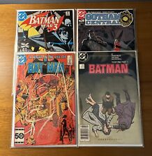 LOT OF 4 BATMAN COMICS 383, BATMAN YEAR ONE, YEAR 3, GOTHAM CENTRAL SIGNED FN-NM picture