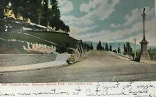 c. 1907 Elesian Park Los Angeles CA Postcard Fremont Gate Entrance picture