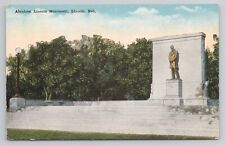Postcard Abraham Lincoln Monument Lincoln Nebraska picture