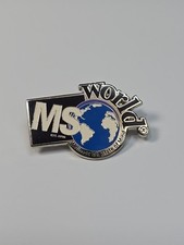 World MS Day Lapel Pin Multiple Sclerosis Awareness Wellness is a State of Mind picture