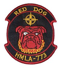 HMLA-773 Red Dog Patch – Sew on picture