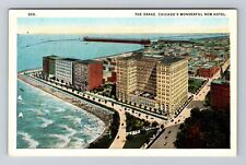Chicago IL-Illinois, The Drake Hotel, Antique Vintage Souvenir Postcard picture