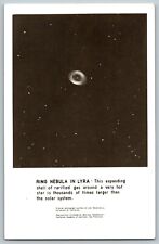 RPPC Vintage Postcard - Ring Nebula in Lyra - 