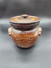 Vintage Bendigo Pottery K.P. Epson Monbulk Jar Canister Hand Made Stoneware picture