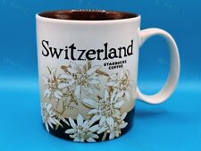 Switzerland | Edelweiss Flowers | Starbucks Global Icons 16 oz Collector Mug Cup picture