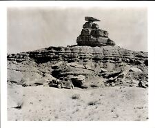 LG29 1948 Original Photo MEXICAN HAT ROCK FORMATION MONUMENT VALLEY UTAH picture