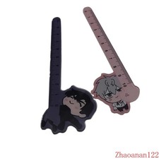 2pcs Anime Alien Stage Ivan Till Long Finger Ruler Stationery Length Calculation picture