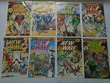 New Wave lot 15 different issues including 3-D 8.5 VF+ (1986-87) picture