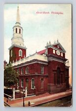 Philadelphia PA-Pennsylvania, Christ Church, Religion, Antique Vintage Postcard picture