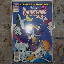 DARKWING DUCK #1 Disney Comics 1991 Scarce Newsstand Edition Mini Series 1st App picture