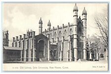 c1905's Old Library Yale University Exterior New Haven Connecticut CT Postcard picture