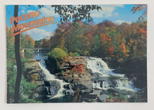 Autumn Scene along Big Bushkill Creek Pocono Mountains Pennsylvania Postcard picture