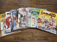 Vintage CRACKED Magazine Lot 11 Issues 1996-1998 Wrestling Special  picture