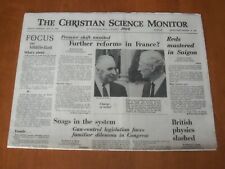1968 JULY 11 THE CHRISTIAN SCIENCE MONITOR -FURTHER REFORMS IN FRANCE? - NP 4652 picture