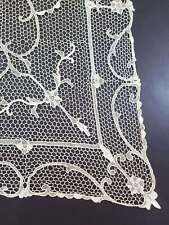 Vintage Point de Venise needle lace Banquet tablecloth 188x131cm picture