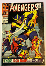 Avengers 51 1968 High grade FN+ picture